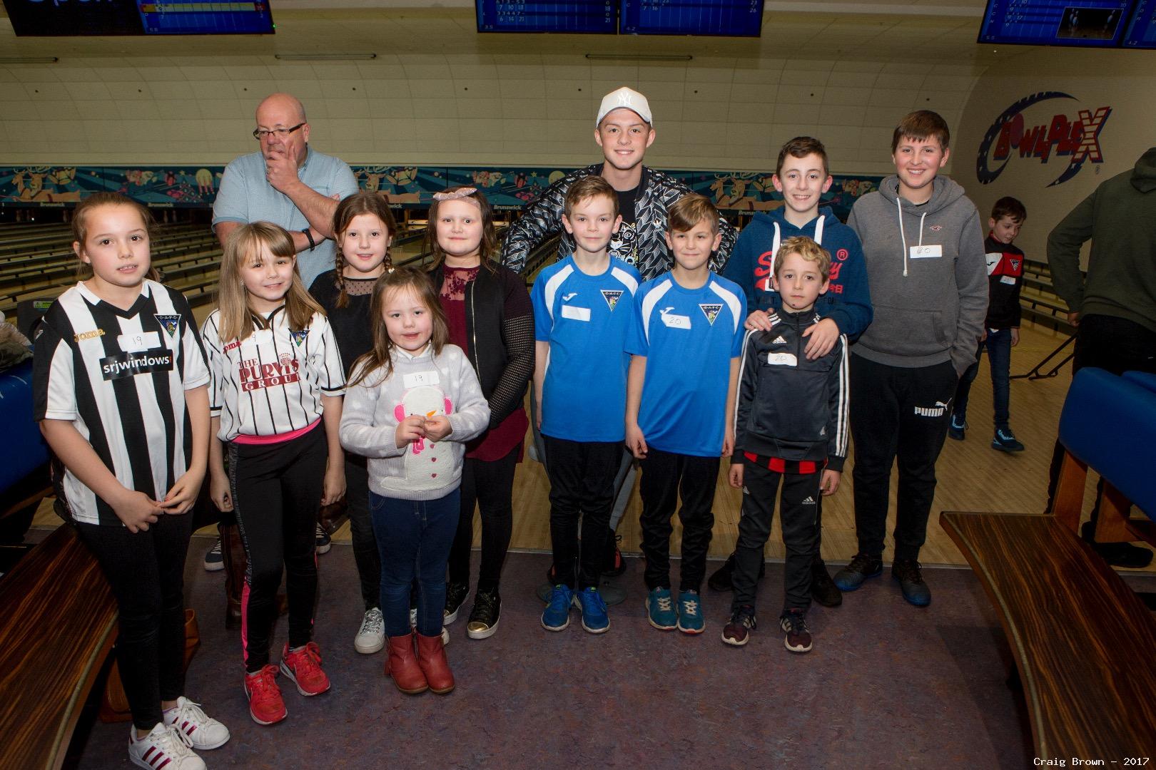 Bowling Night with players