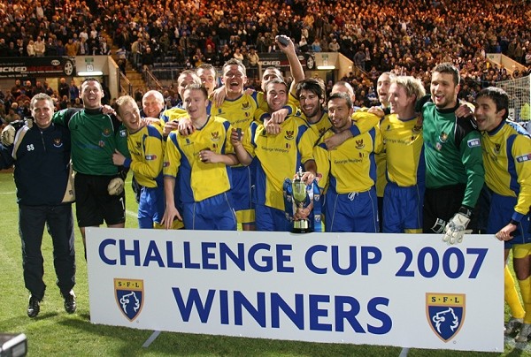 Challenge Cup Final v St Johnstone