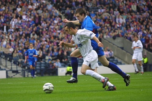 Bus to Cup Final at Hampden