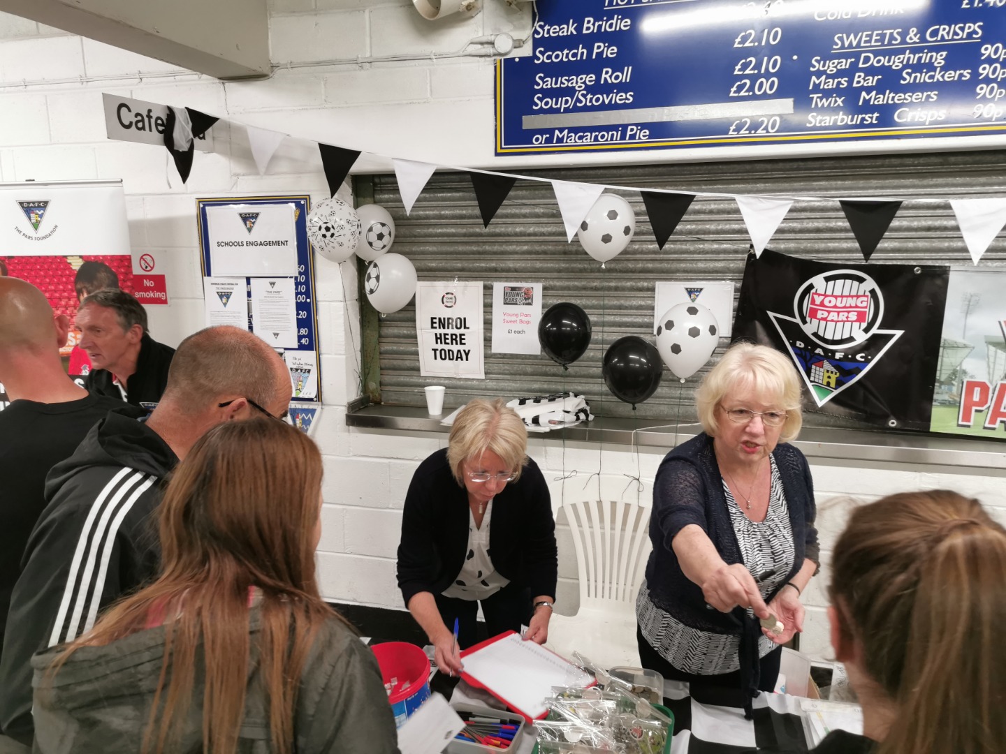 Young Pars at DAFC Open Day