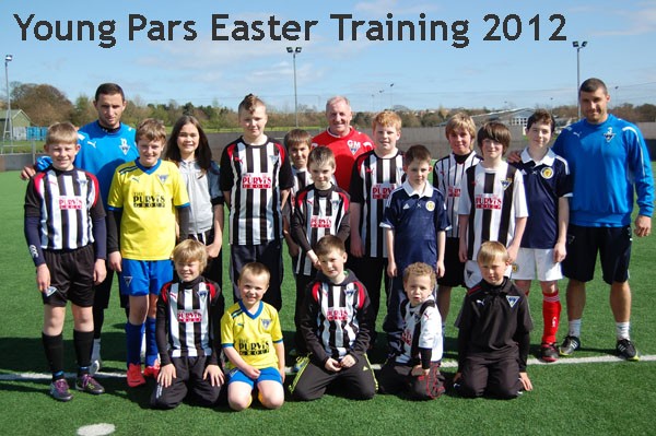 Young Pars Easter Coaching 2012