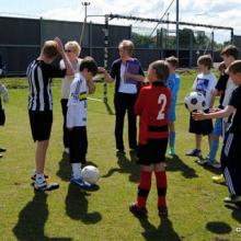 Young Pars Penalty Kick Competition