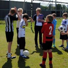 Young Pars Penalty Kick Competition