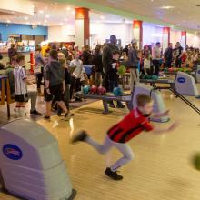 Bowling Night with players